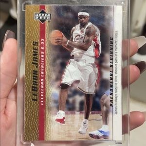 Lebron James UPPER D•E•C•K Card
